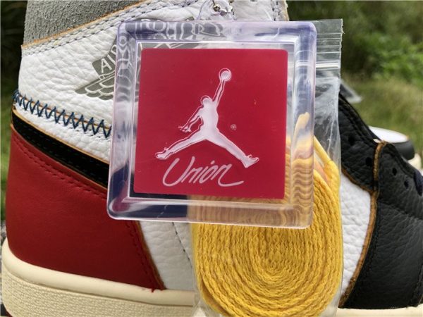 Union x Air Jordan 1 Retro High OG NRG - Black Toe shoelaces