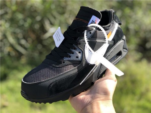 shop Off-White Nike Air Max 90 Black AA7293-001