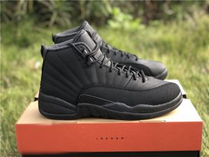 Air Jordan 12 Winterized WNTR Triple Black Anthracite