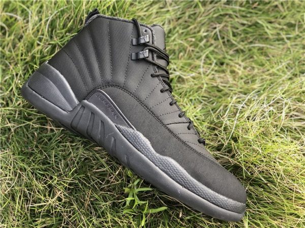 Jordan 12 Winterized WNTR Triple Black Anthracite shoes