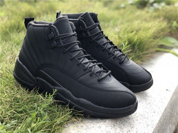 Jordan 12 Winterized WNTR Triple Black Anthracite sneaker