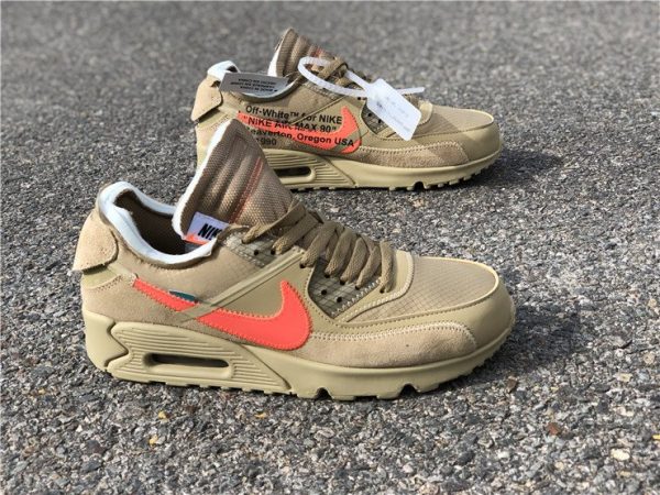 Nike Air Max 90 Off-White Desert Ore shoes