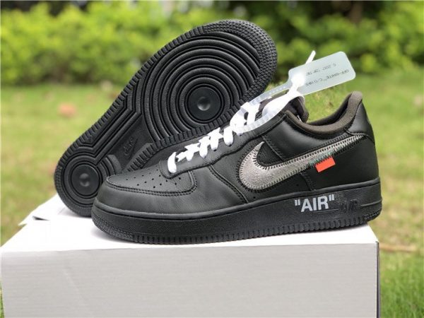 Off-White Nike Air Force 1 07 Virgil MoMa Black