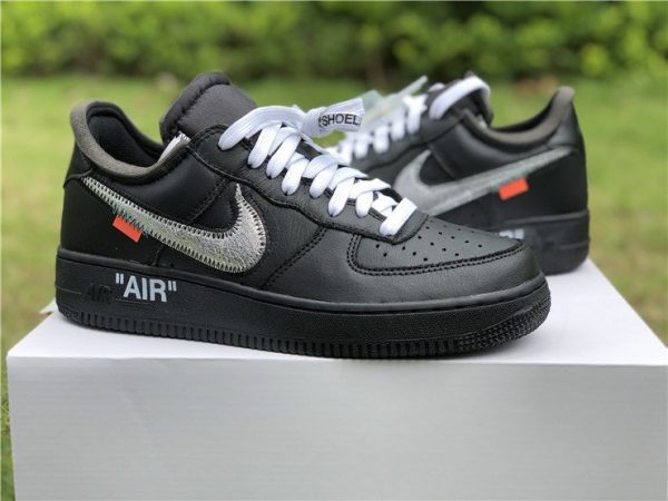 Off-White Nike Air Force 1 07 Virgil MoMa Black shoes
