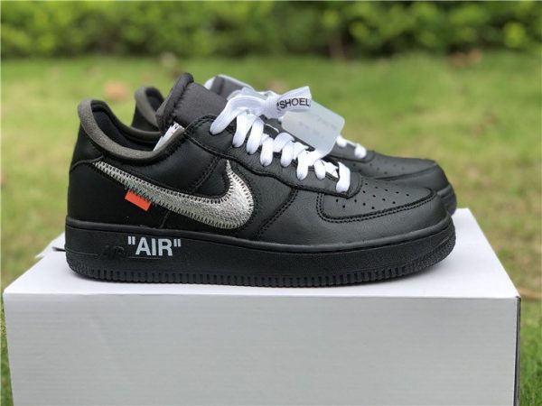 Off-White x Nike Air Force 1 '07 Virgil x MoMa Black