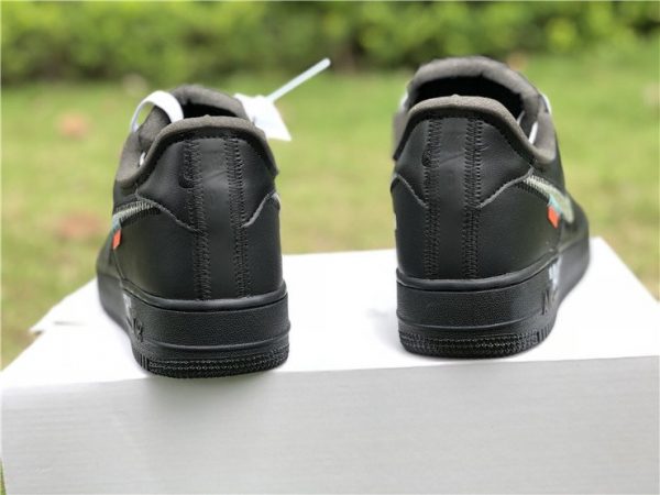 Virgil MoMa off white af1 Black heel