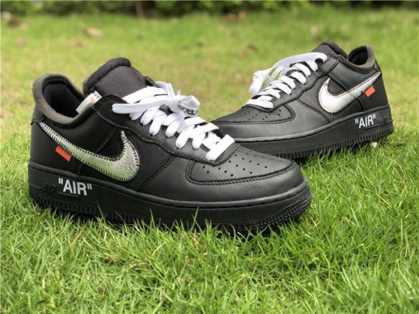 shop Off-White Nike Air Force 1 07 Virgil MoMa Black