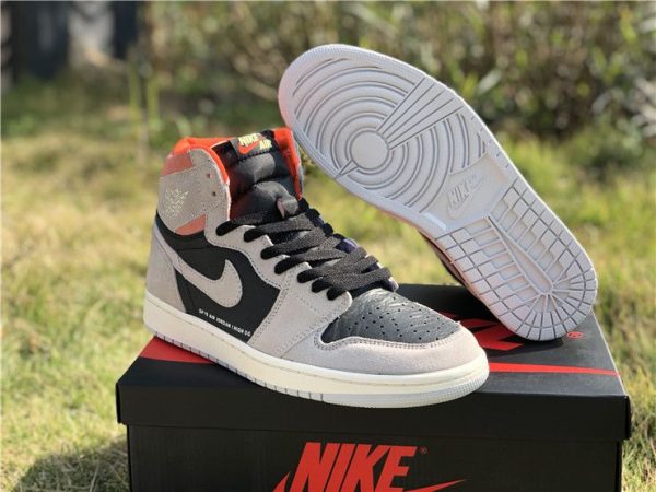 555088-018 Jordan 1 Retro High OG Neutral Grey