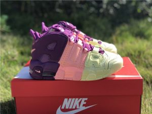 GS Nike Air More Uptempo Vibrant Tri-Color