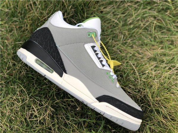 Jordan 3 Retro Chlorophyll 136064-006 panel