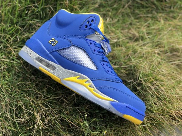 New Jordan 5 JSP Laney Varsity Royal 2019 sneaker