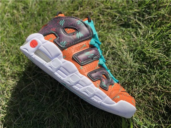 What The 90s Air More Uptempo Total Orange shoes