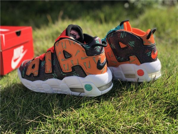 What The 90s Air More Uptempo Total Orange trainer