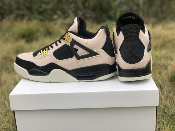 2019 New Air Jordan 4 Silt Red Black-Phantom heel