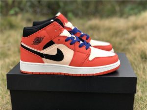 Air Jordan 1 Mid SE Team Orange