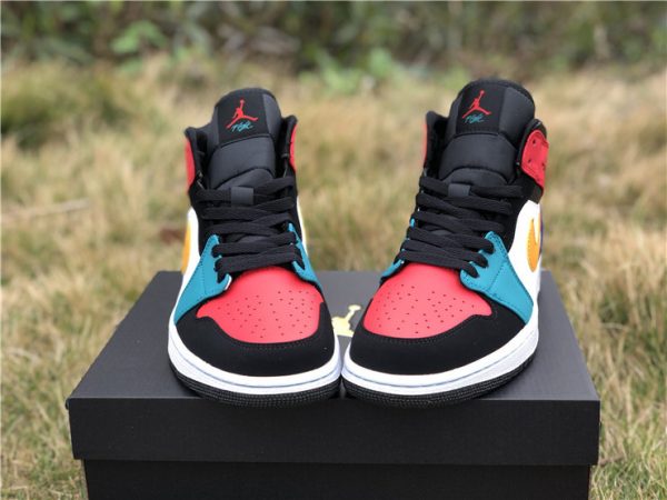 Jordan 1 Mid Bred Multi-Color 554724-125 front