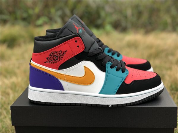 Jordan 1 Mid Bred Multi-Color