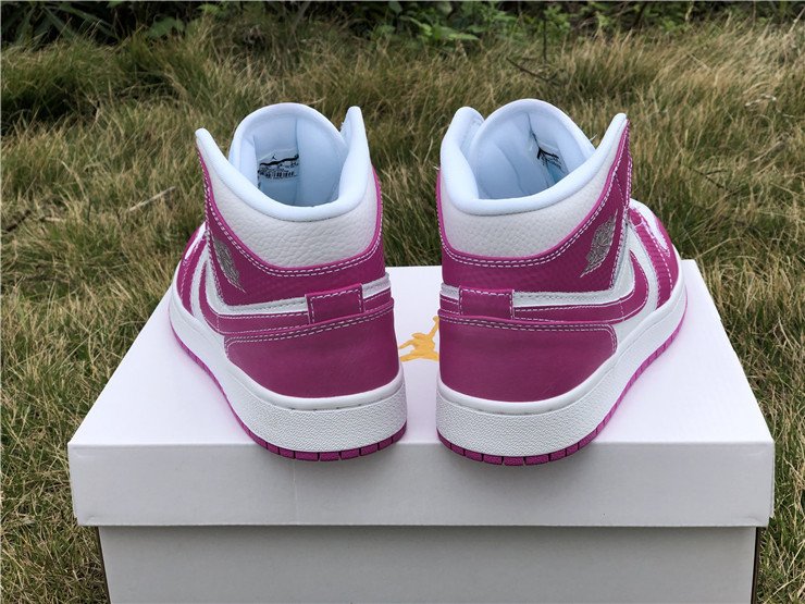 GS Air Jordan 1 Chameleon True Berry/Rush Pink-White For Sale