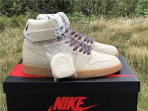 Mens Jordan 1 Hi Strap N7 Light Cream