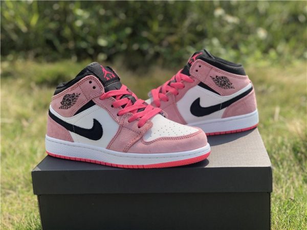 New Air Jordan 1 Mid Crimson Tint sneaker