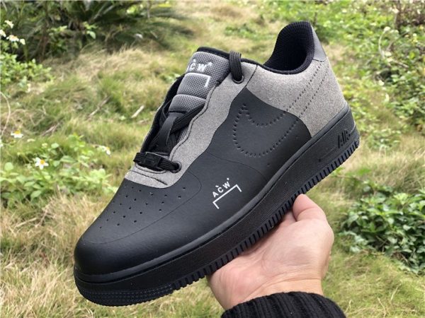 Nike Air Force 1 Low X A Cold Wall Black Grey shoes