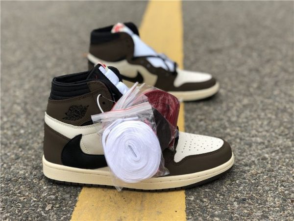 Travis Scott x Air Jordan 1 Retro High OG TS SP shoelace