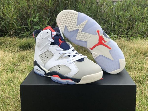 shop Tinker Hatfield Air Jordan 6 White Infrared