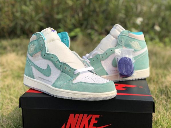 2019 New Air Jordan 1 High OG Turbo Green shoes