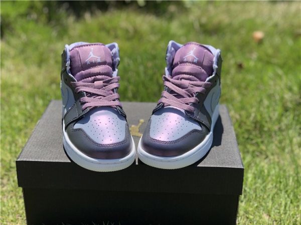 Air Jordan 1 Mid Metallic Purple front