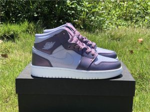 GS Air Jordan 1 Mid Metallic Purple