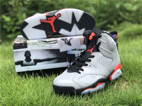 Jordan 6 Infrared SP Reflective Silver 3M shoes