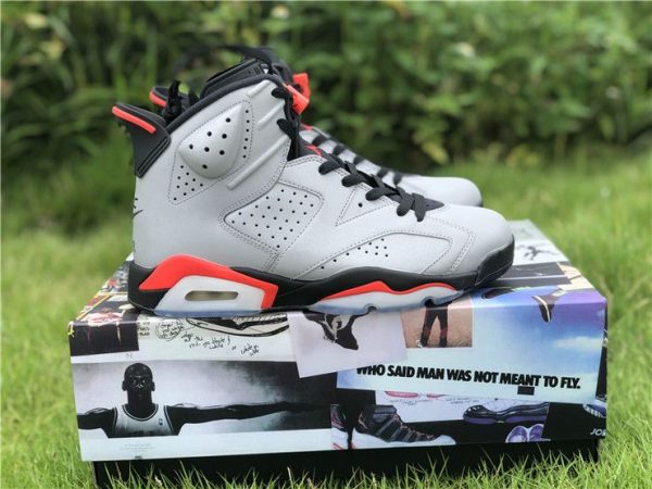 New Jordan 6 Infrared SP Reflective Silver 3M