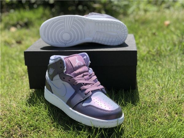 buy Air Jordan 1 Mid Metallic Purple