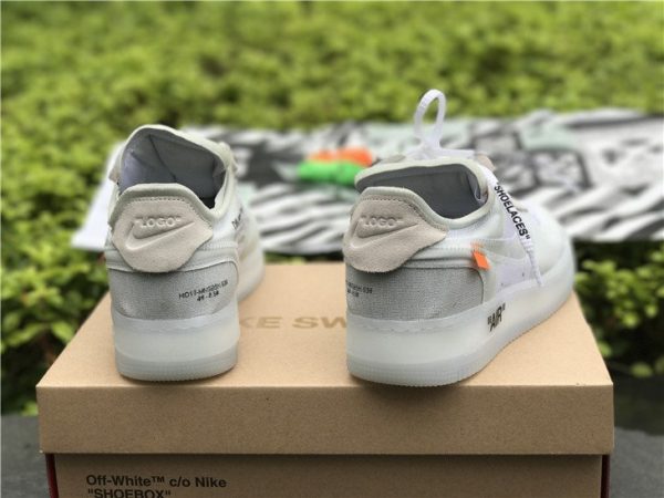 Air Force 1 Low Off-White AO4606-100 heel