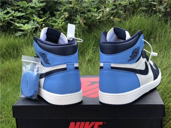 Air Jordan 1 Retro High OG Sail Obsidian heel