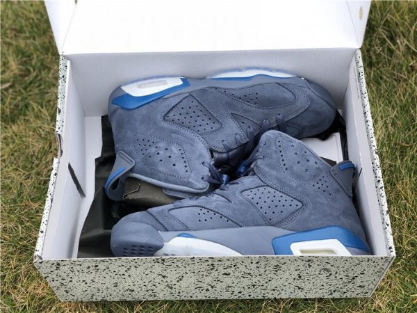 Air Jordan 6 Jimmy Butler Diffused Blue in box