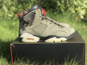 Air Jordan 6 Travis Scott Medium Olive