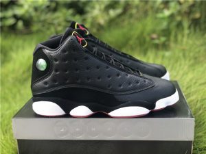 Jordan 13 Retro Playoffs Black Varsity Red