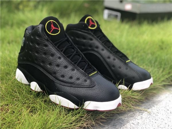 Jordan 13 Retro Playoffs Black Varsity Red sneaker