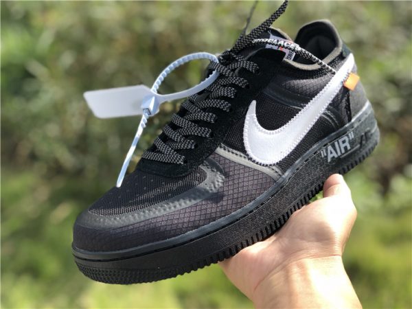Mens Off-White Air Force 1 Low Black