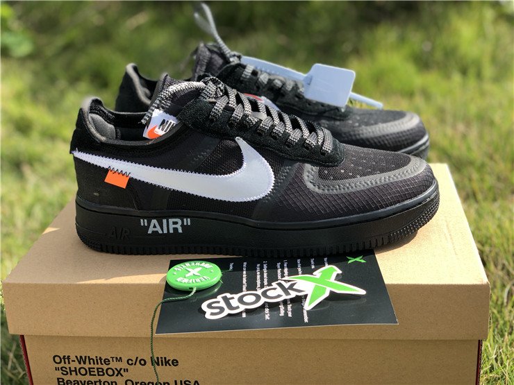 the 10 nike air force 1 low off white black