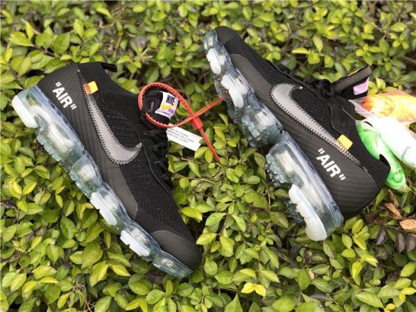 Nike VaporMax 2018 Off-White Black Total Crimson for sale