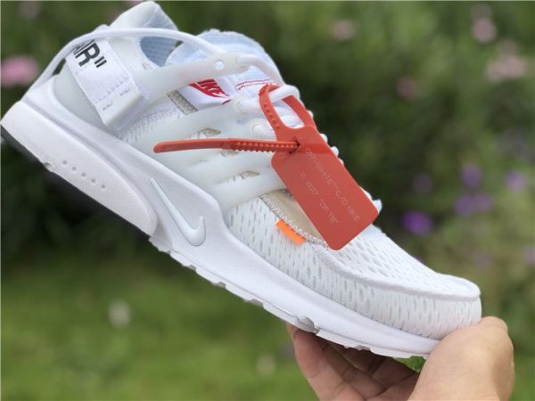 OFF-WHITE x Air Presto White Nike off white tag