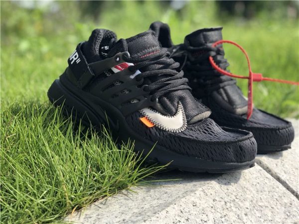 OFF WHITE x Nike Presto AA3830-002 black shoes