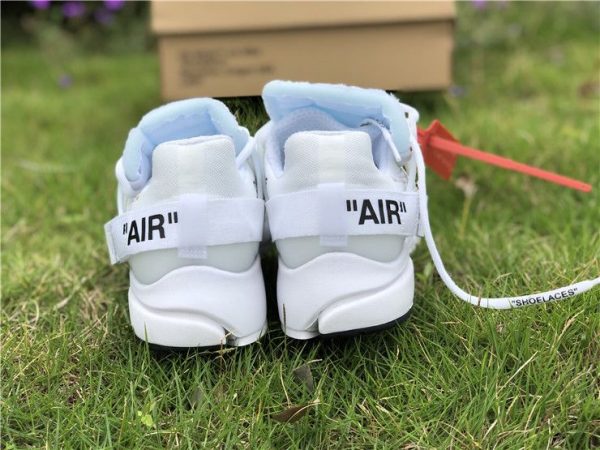 Off-White Nike Air Presto 2.0 White AA3830-100 heel