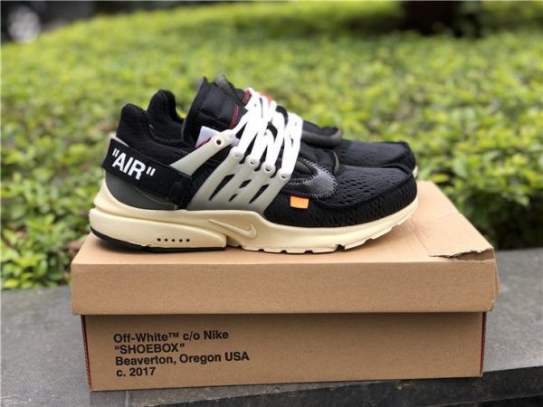 Off-White X Air Presto Black Black-Muslin