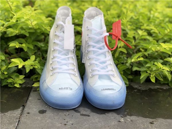 Off White x Converse Chuck 70 Taylor All-Star Hi front