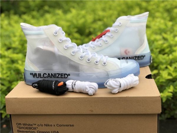 Off White x Converse Chuck 70 Taylor All-Star Hi shoelaces