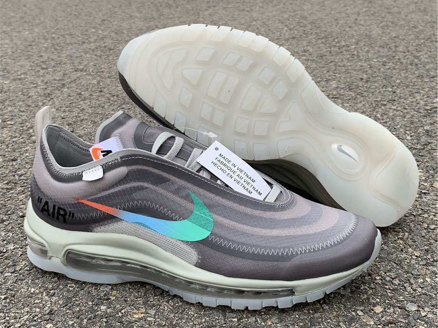 raffle air max 97 off white