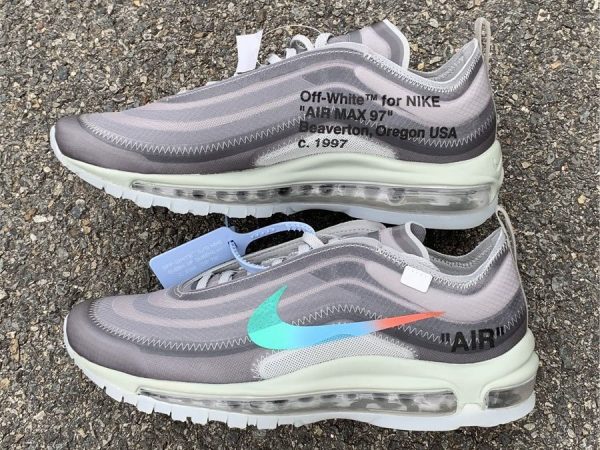 Off-White x Nike Air Max 97 Menta trainer